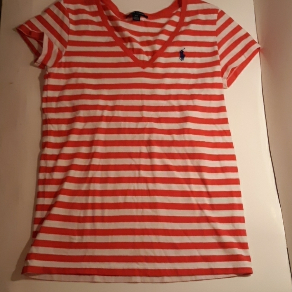 Ralph Lauren small pink white